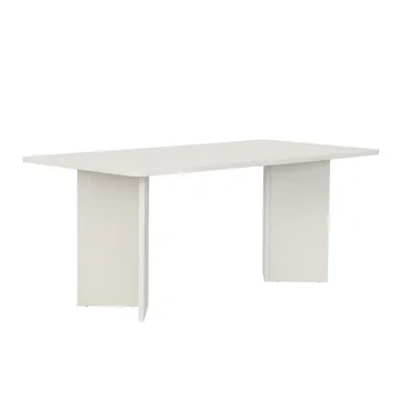 Cadron spisebord 180 cm rektangulært - Træ Hvid - Møbler - Borde - Spisebord og køkkenbord