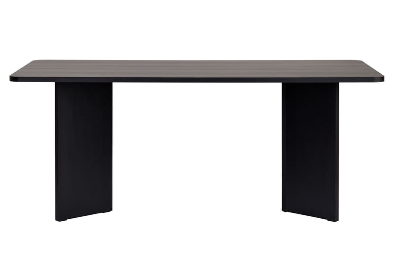 Cadron spisebord 180 cm rektangulært - Træ Sort - Møbler - Borde - Spisebord og køkkenbord