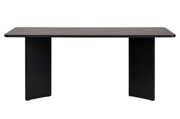 Cadron spisebord 180 cm rektangulært - Træ Sort - Møbler - Borde - Spisebord og køkkenbord
