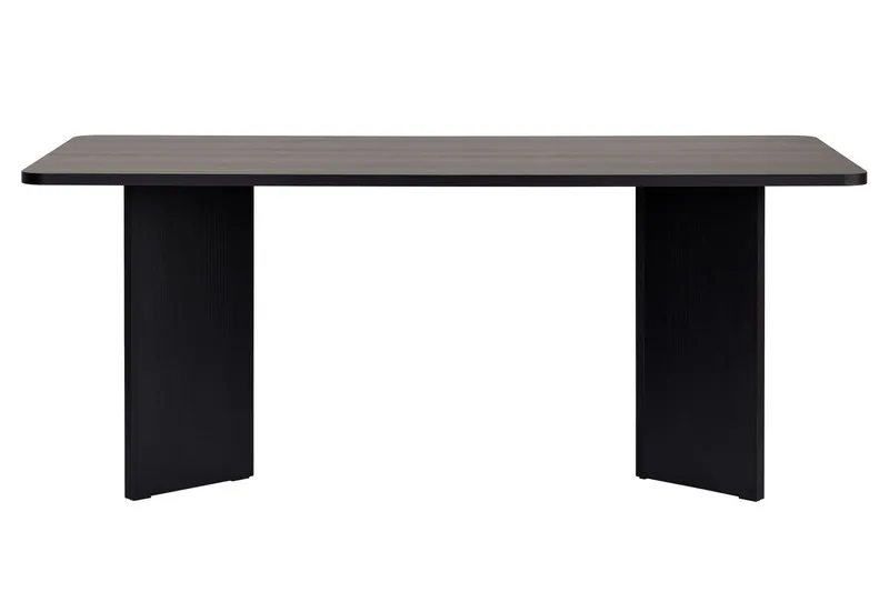 Cadron spisebord 180 cm rektangulært - Træ Sort - Møbler - Borde - Spisebord og køkkenbord