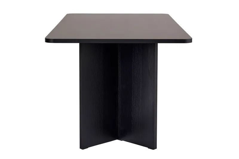 Cadron spisebord 180 cm rektangulært - Træ Sort - Møbler - Borde - Spisebord og køkkenbord