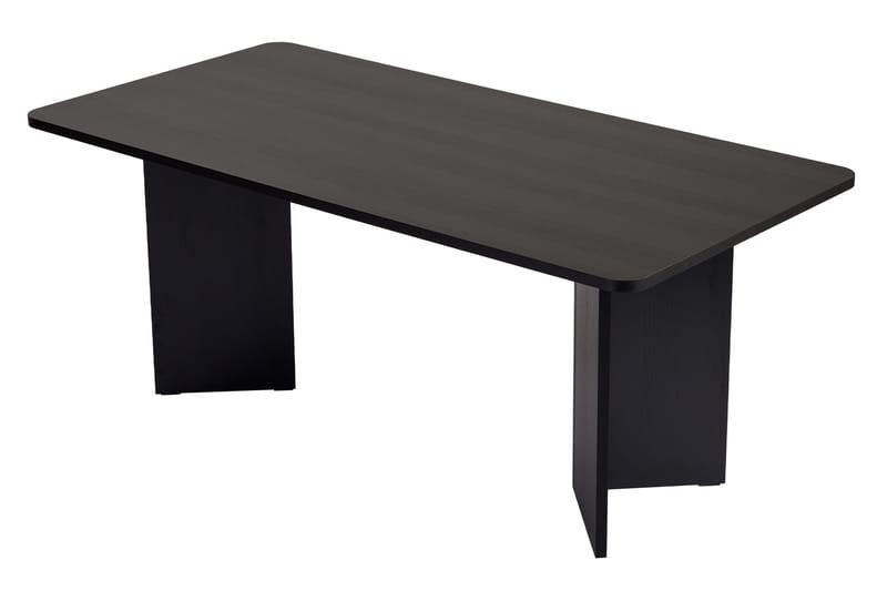 Cadron spisebord 180 cm rektangulært - Træ Sort - Møbler - Borde - Spisebord og køkkenbord