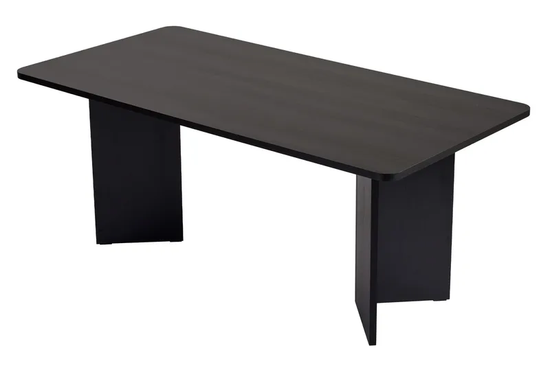 Cadron spisebord 180 cm rektangulært - Træ Sort - Møbler - Borde - Spisebord og køkkenbord