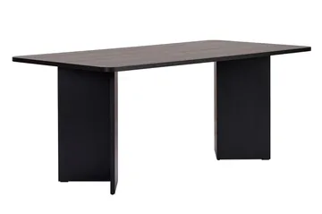 Cadron spisebord 180 cm rektangulært - Træ Sort - Møbler - Borde - Spisebord og køkkenbord