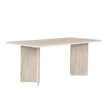 Cadron spisebord 180 cm rektangulært - Travertin - Møbler - Borde - Spisebord og køkkenbord
