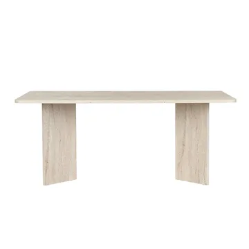 Cadron spisebord 180 cm rektangulært - Travertin - Møbler - Borde - Spisebord og køkkenbord