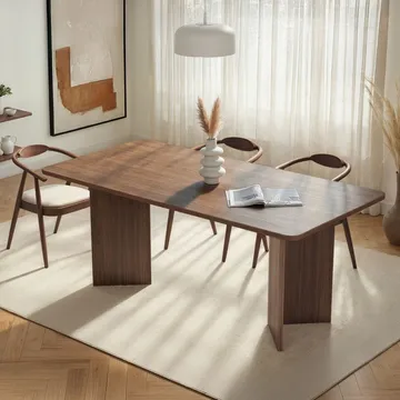 Cadron spisebord 180 cm rektangulært - Valnød - Møbler - Borde - Spisebord og køkkenbord