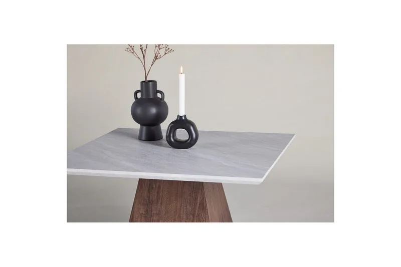 Cael Sofabord 80X80 Cm - Lysegrå - Møbler - Borde - Sofabord