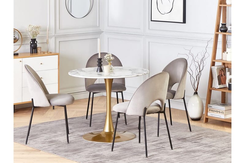 Calmar Spisebord 90 cm Rund - Møbler - Borde - Spisebord og køkkenbord