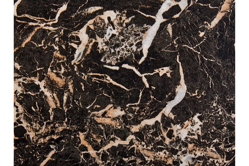 Calmar Spisebord 90x74 cm Rund - Sort/Guld - Møbler - Borde - Spisebord og køkkenbord