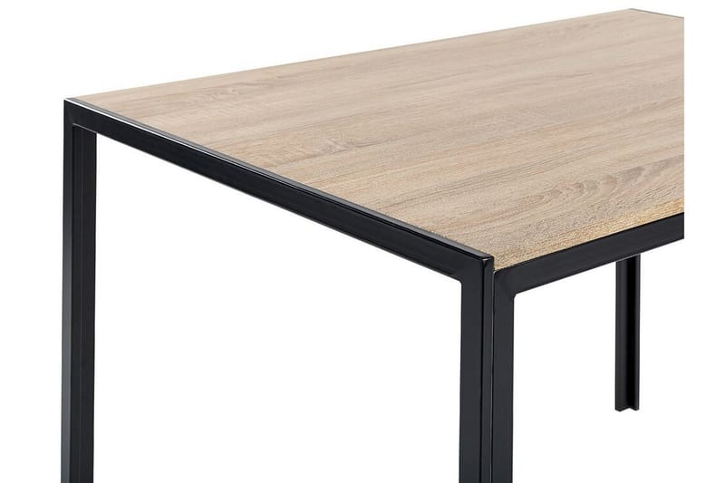 Campi Spisebord 80x120 cm - Lysebrun/Sort - Møbler - Borde - Spisebord og køkkenbord