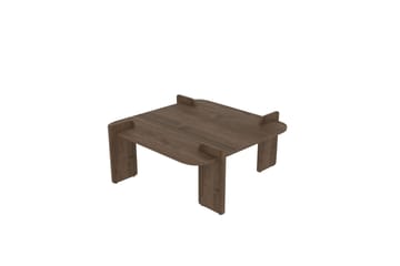 Campwell sofabord 90 cm kvadratisk - Valnød - Møbler - Borde - Sofabord