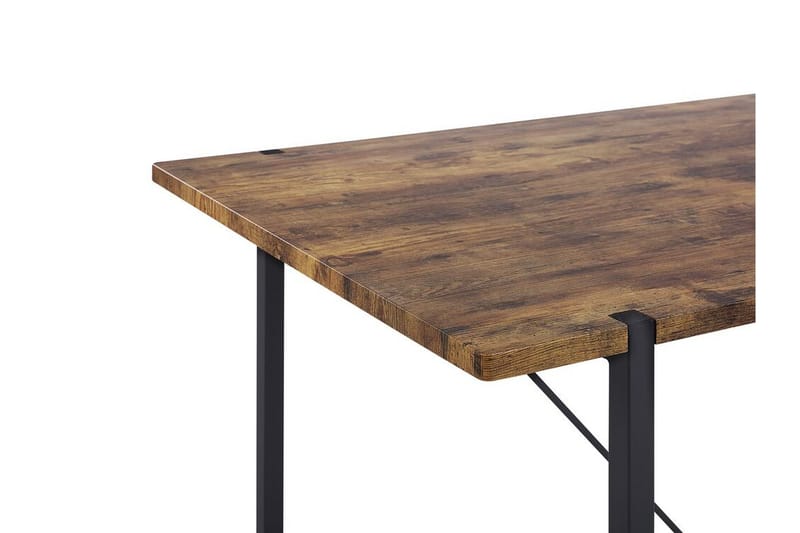 Carbo Spisebord 80x160 cm - Mørkebrun/Sort - Møbler - Borde - Spisebord og køkkenbord