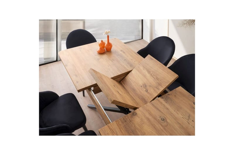 Cassel Spisebord 160 cm Rektangulær - Brun - Møbler - Borde - Spisebord og køkkenbord