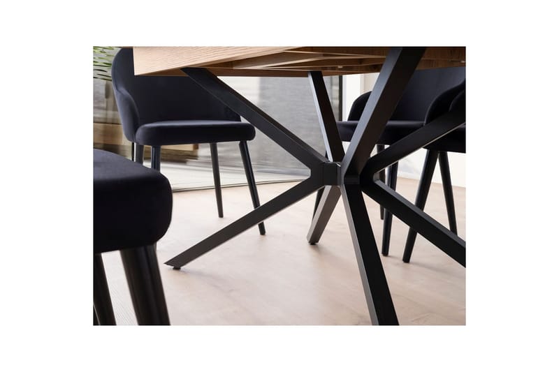 Cassel Spisebord 160 cm Rektangulær - Brun - Møbler - Borde - Spisebord og køkkenbord