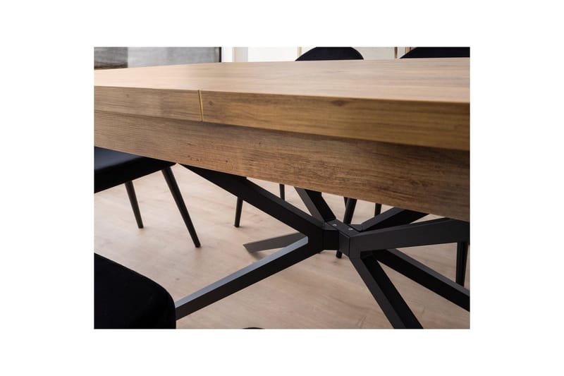 Cassel Spisebord 160 cm Rektangulær - Brun - Møbler - Borde - Spisebord og køkkenbord