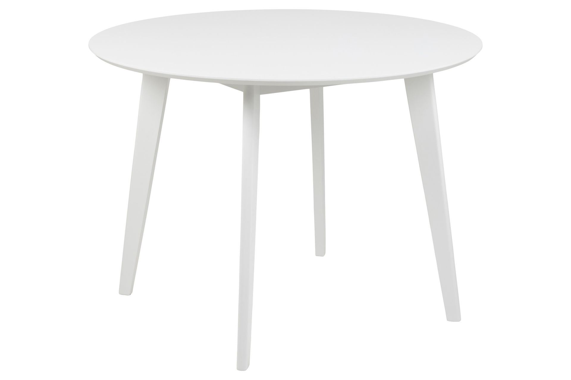 Celtik Spisebord 105 cm Rund - Hvid - Møbler - Borde - Spisebord og køkkenbord