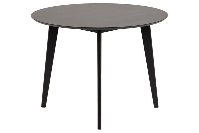 Celtik Spisebord 105x105 cm Rund - Sort - Møbler - Borde - Spisebord og køkkenbord