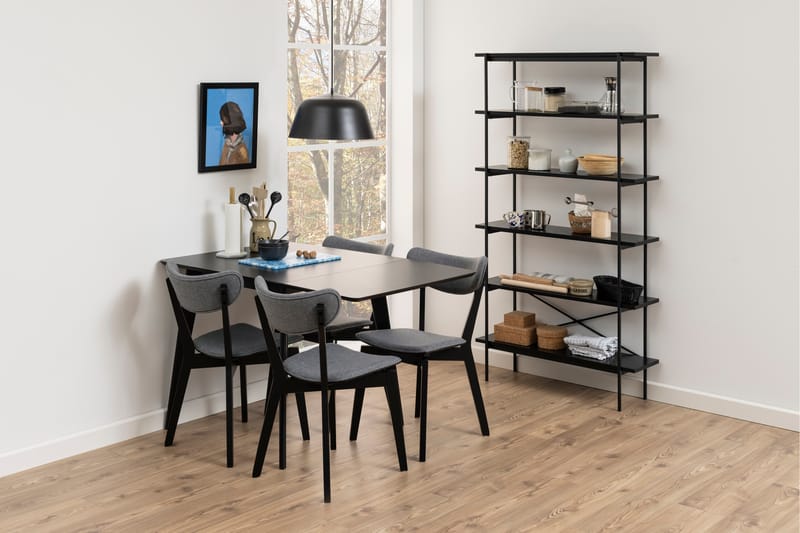 Celtik Spisebord 120x80 cm - Sort - Spisebord og køkkenbord
