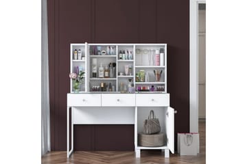 Ceris Toiletbord 120 cm - Hvid - Møbler - Borde - Sminkebord & konsolbord