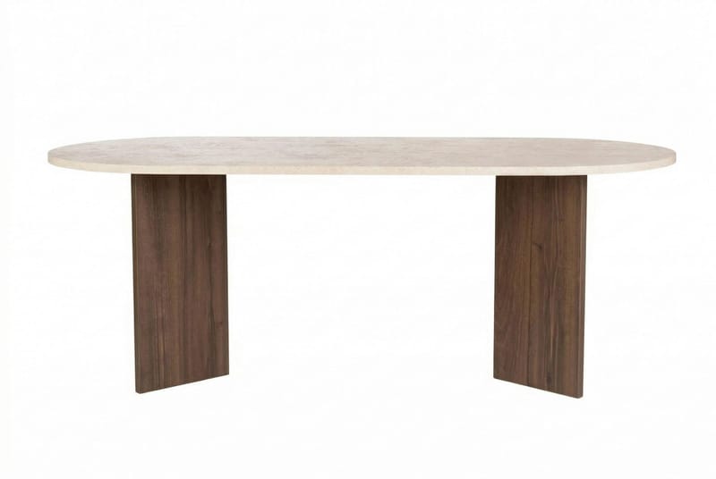 Ceylin Spisebord 200x75x90 cm - Travertine Walnut - Møbler - Borde - Spisebord og køkkenbord