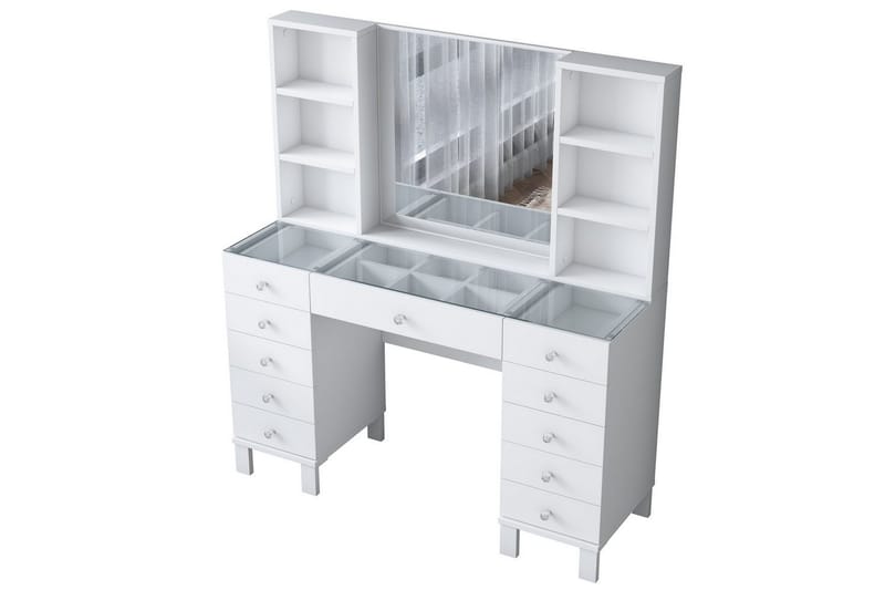 Ceylon Toiletbord 120 cm - Hvid - Møbler - Borde - Sminkebord & konsolbord