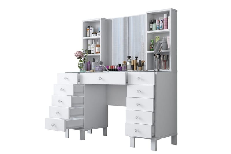 Ceylon Toiletbord 120 cm - Hvid - Møbler - Borde - Sminkebord & konsolbord