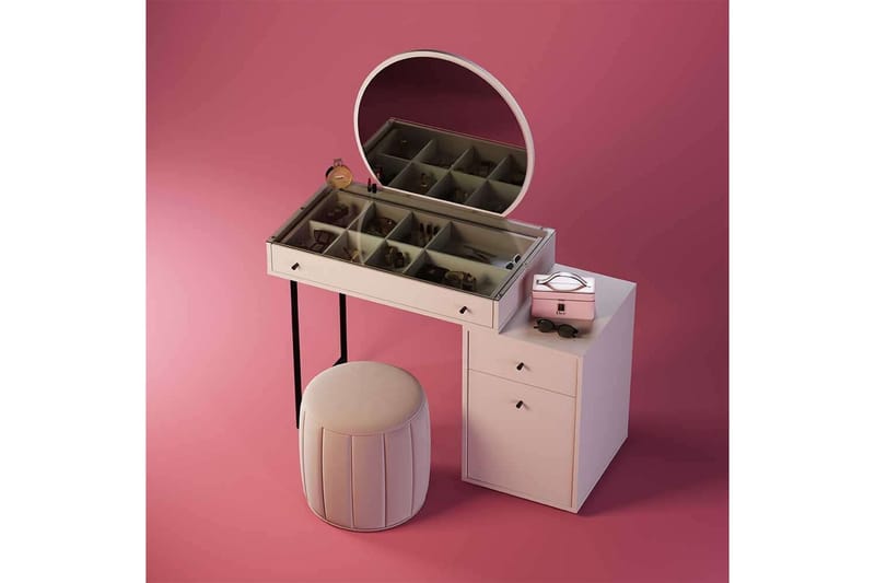 Ceylon Toiletbord 67 cm - Mink - Møbler - Borde - Sminkebord & konsolbord