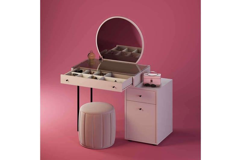 Ceylon Toiletbord 67 cm - Mink - Møbler - Borde - Sminkebord & konsolbord