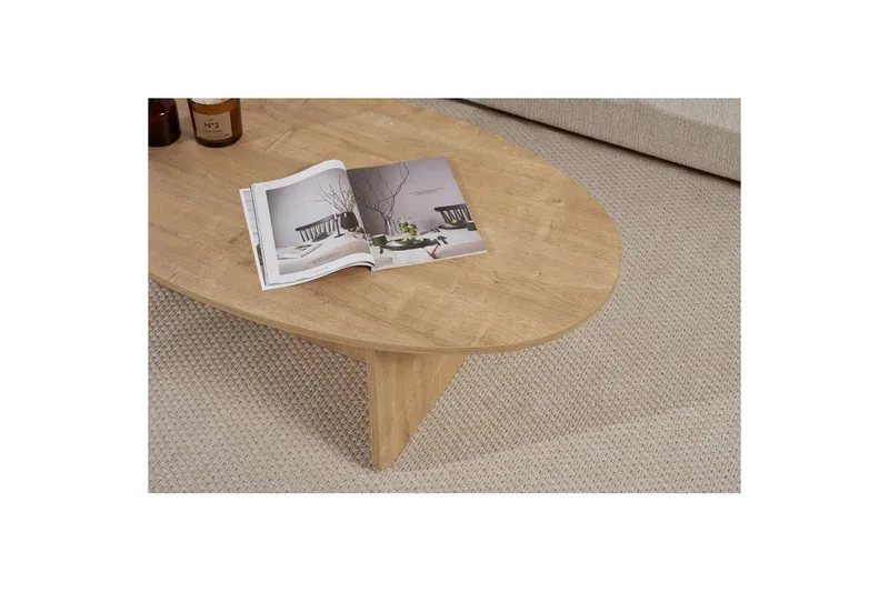 Ceyra Sofabord 120 cm - Eg - Møbler - Borde - Sofabord