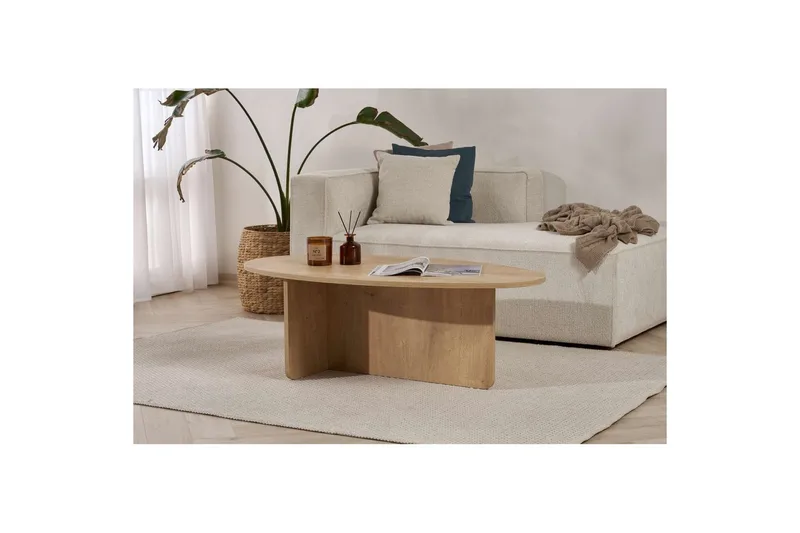 Ceyra Sofabord 120 cm - Eg - Møbler - Borde - Sofabord