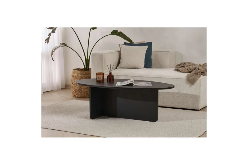 Ceyra Sofabord 120 cm - Sort - Møbler - Borde - Sofabord