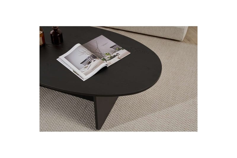 Ceyra Sofabord 120 cm - Sort - Møbler - Borde - Sofabord