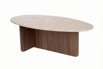 Ceyra Sofabord 120x40x65 cm - Travertine Walnut - Møbler - Borde - Sofabord