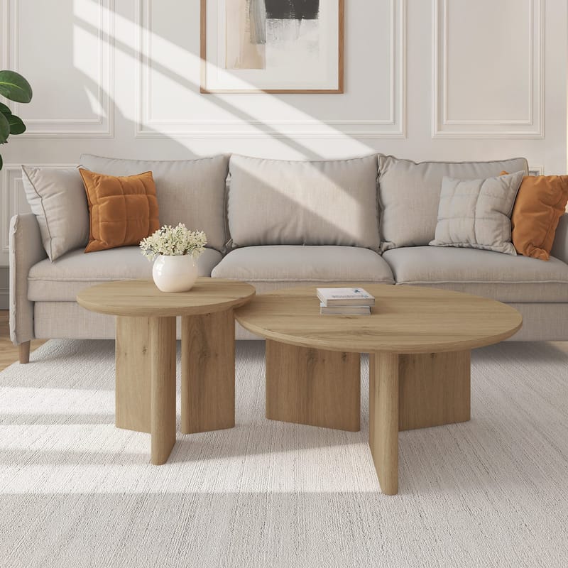 Chatham sofabord rundt 80 cm - Eg - Møbler - Borde - Sofabord