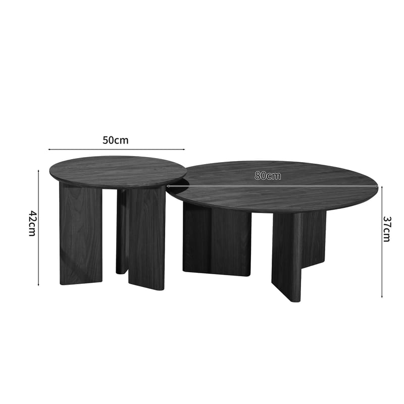 Chatham sofabord rundt 80 cm - Eg - Møbler - Borde - Sofabord