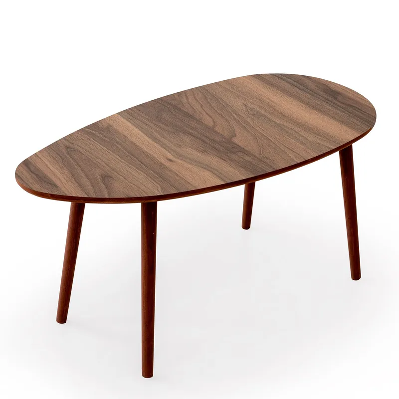 Childress sofabord 100 cm, Valnød