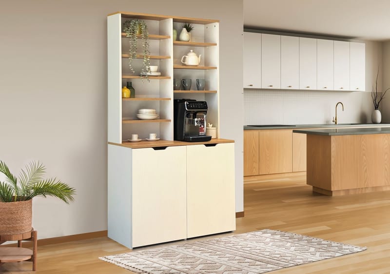 Coffee Stand & Stool Set (3 Pieces) Homitis - Møbler - Borde