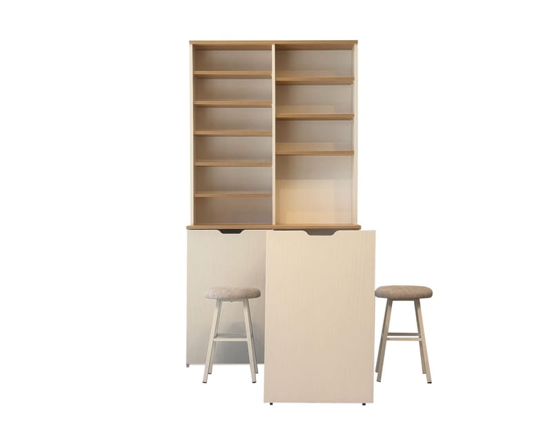 Coffee Stand & Stool Set (3 Pieces) Homitis - Møbler - Borde