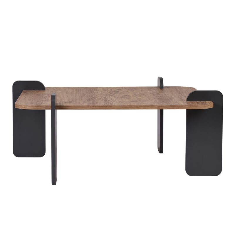 Coffee Table Nordure Furu Svart - Møbler - Borde - Sofabord