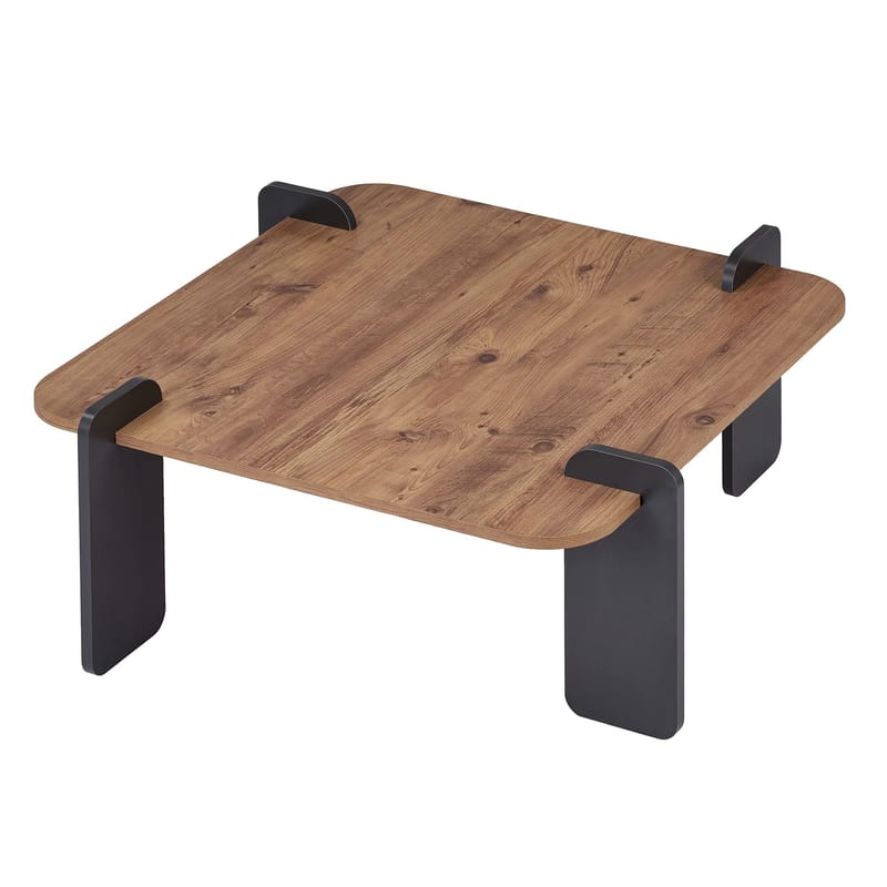 Coffee Table Nordure Furu Svart - Møbler - Borde - Sofabord