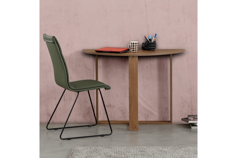 Comfortale spisebord halvmåne - Mørk eg - Spisebord og køkkenbord