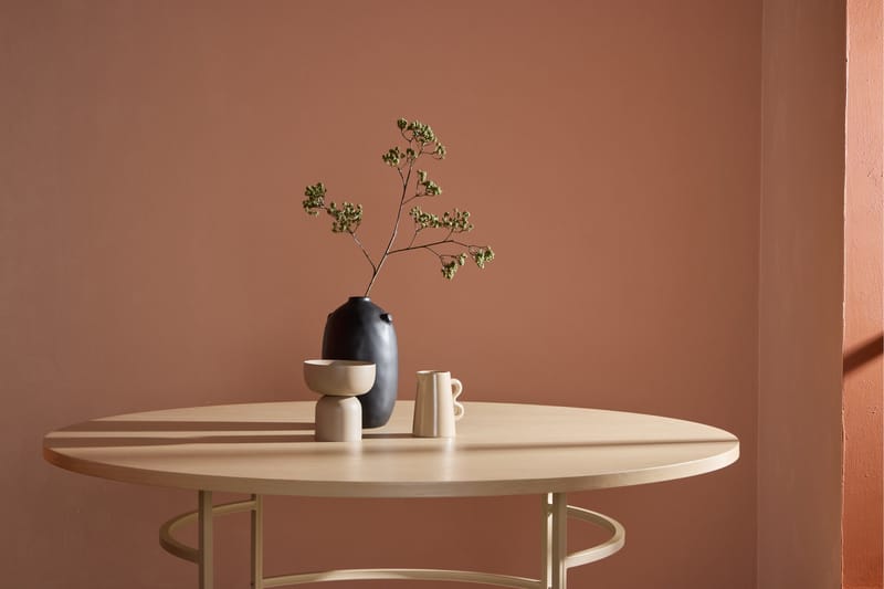 Copenhagen Spisebord 140 cm Rundt - Hvidvasket - Møbler - Borde - Spisebord og køkkenbord