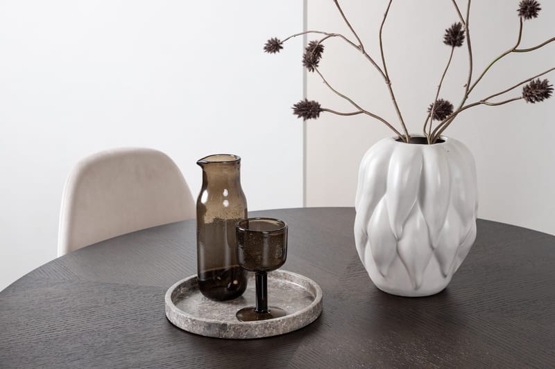 Copenhagen Spisebordssæt 115 cm Rund med 4 Polar Stole - Beige - Møbler - Borde - Spisebordssæt