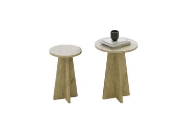 Corren Sofabord 40 cm - Travertin - Møbler - Borde - Sofabord