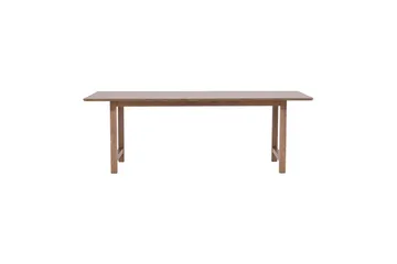 Count Spisebord 220X100 Cm - Brun - Møbler - Borde - Spisebord og køkkenbord