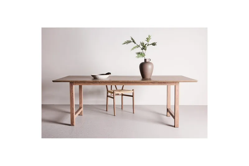 Count Spisebord 220X100 Cm - Brun - Møbler - Borde - Spisebord og køkkenbord