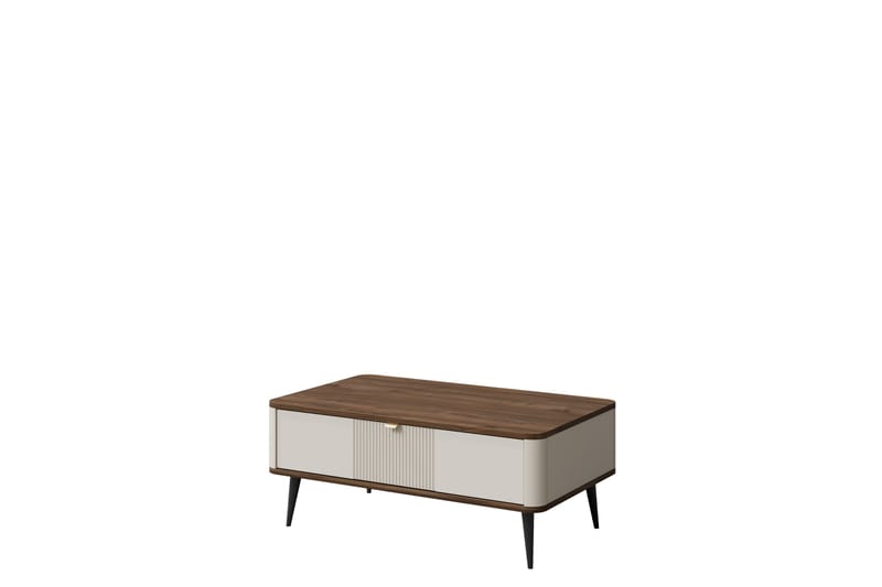 Cucina Sofabord 100 cm - Beige/Brun - Møbler - Borde - Sofabord