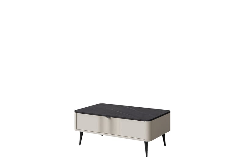 Cucina Sofabord 100 cm - Beige/Grå - Møbler - Borde - Sofabord