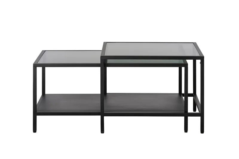 Cyan Sofabord 90 cm, Sort